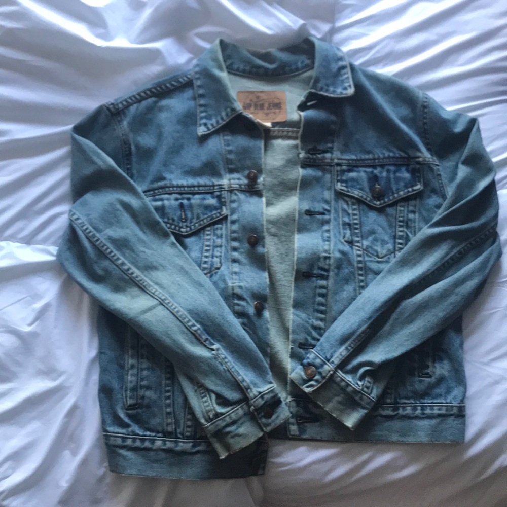 Blue jean jacket